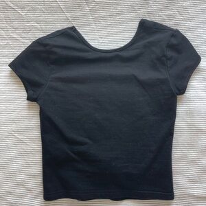 Edikted open back short sleeve